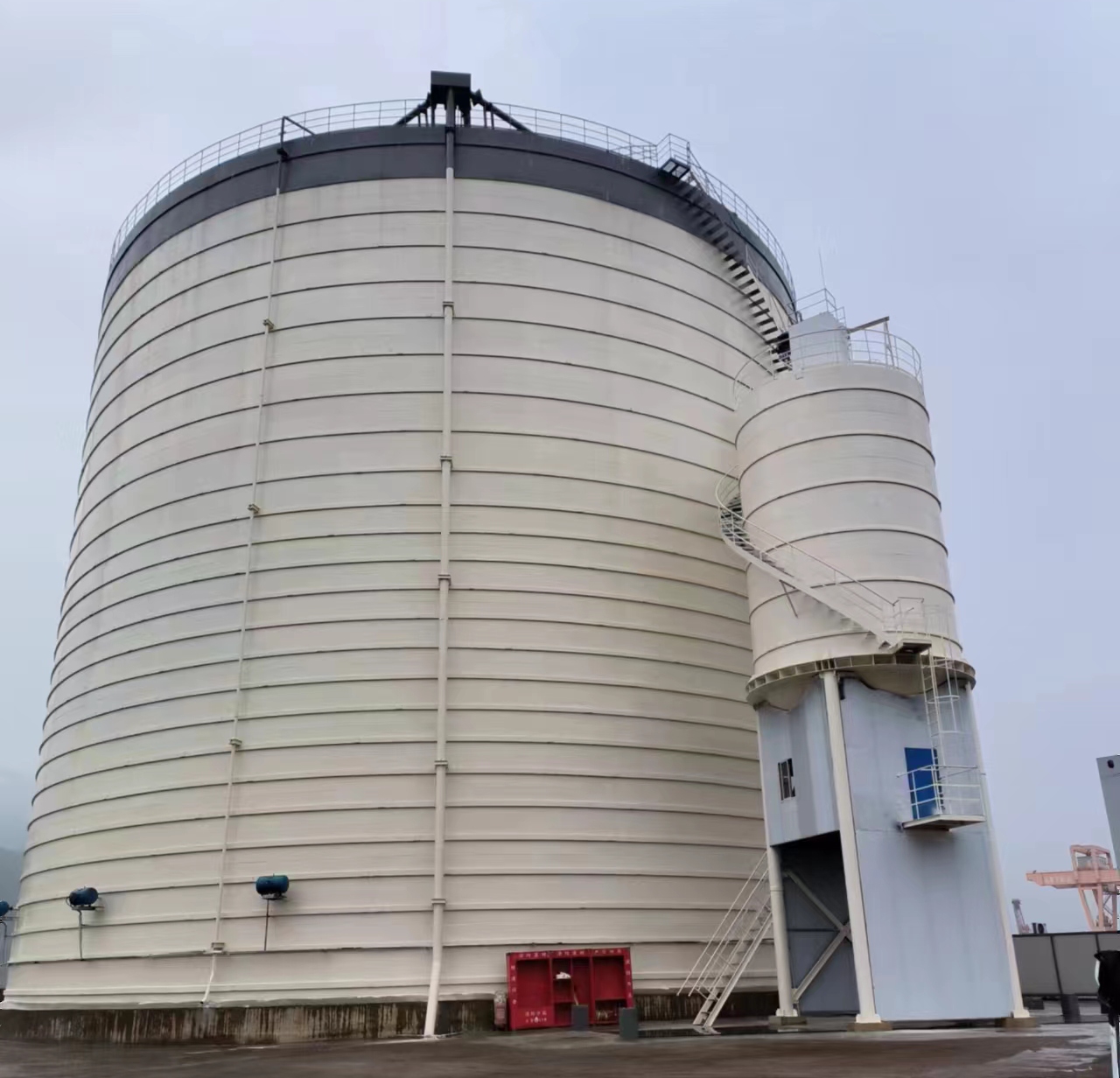 闽清10万吨水泥钢板库