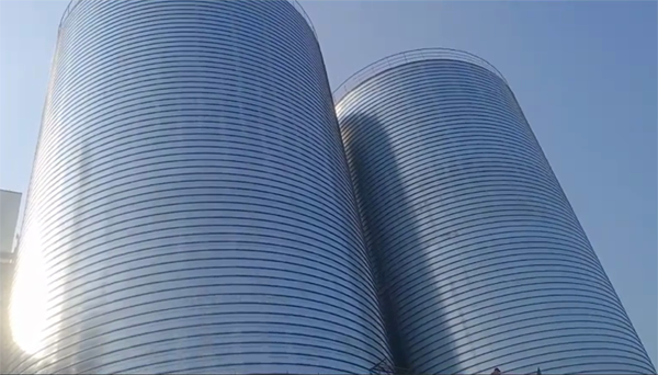 闽清2座混凝土高架卷板仓