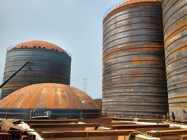 闽清焦粉钢板仓